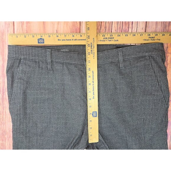Adriano Goldschmied Marshall Slim Trousers 38x32 Gray Houndstooth Pattern - Picture 8 of 9